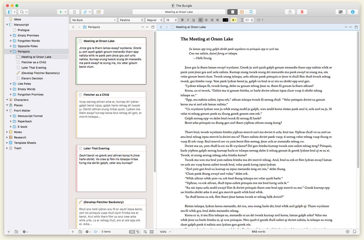 Scrivener 3.1.4 文字处理工具 - 马可菠萝.jpg